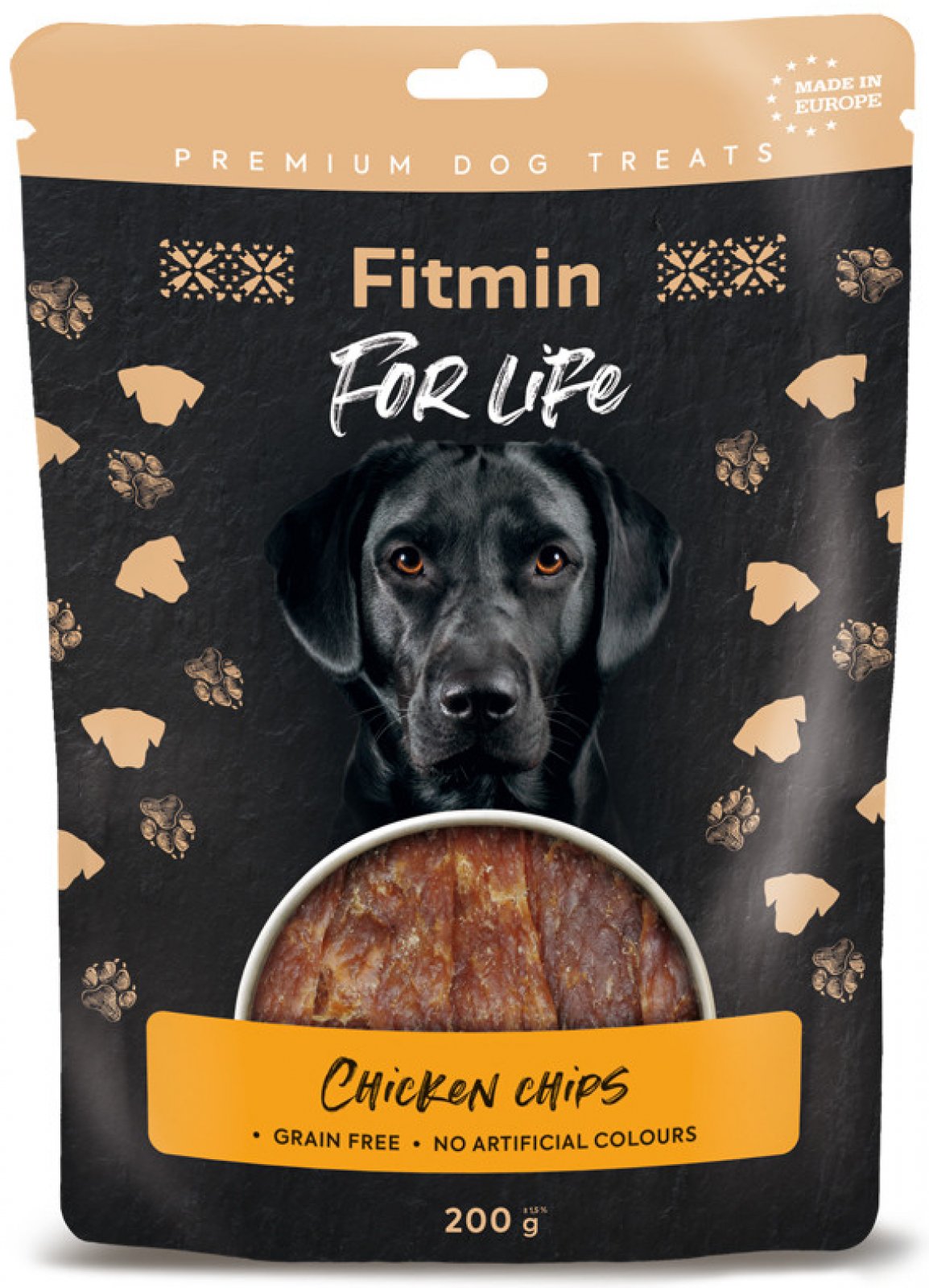 Fitmin For Life Kuřecí chipsy pamlsek pro psy 200 g