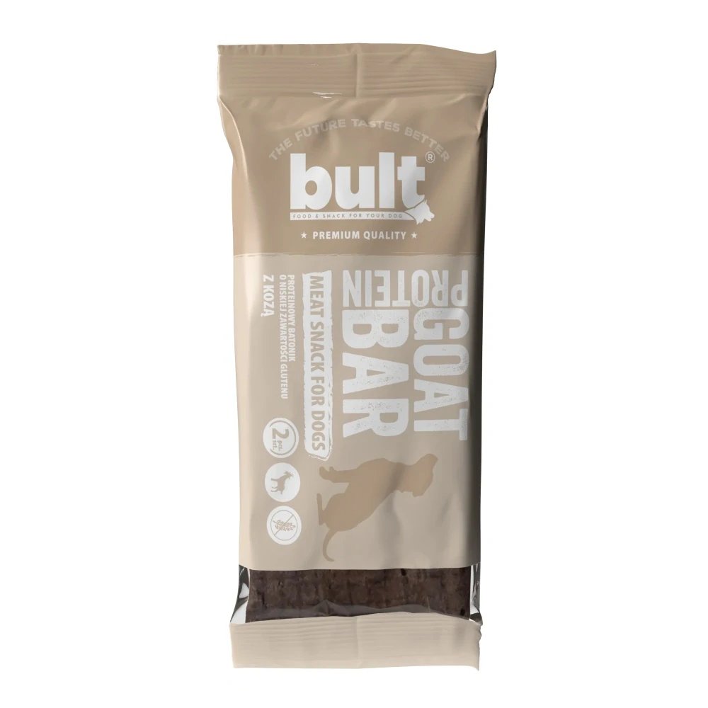 Bult Dog Proteinová tyčinka kozí 75 g (2 ks)