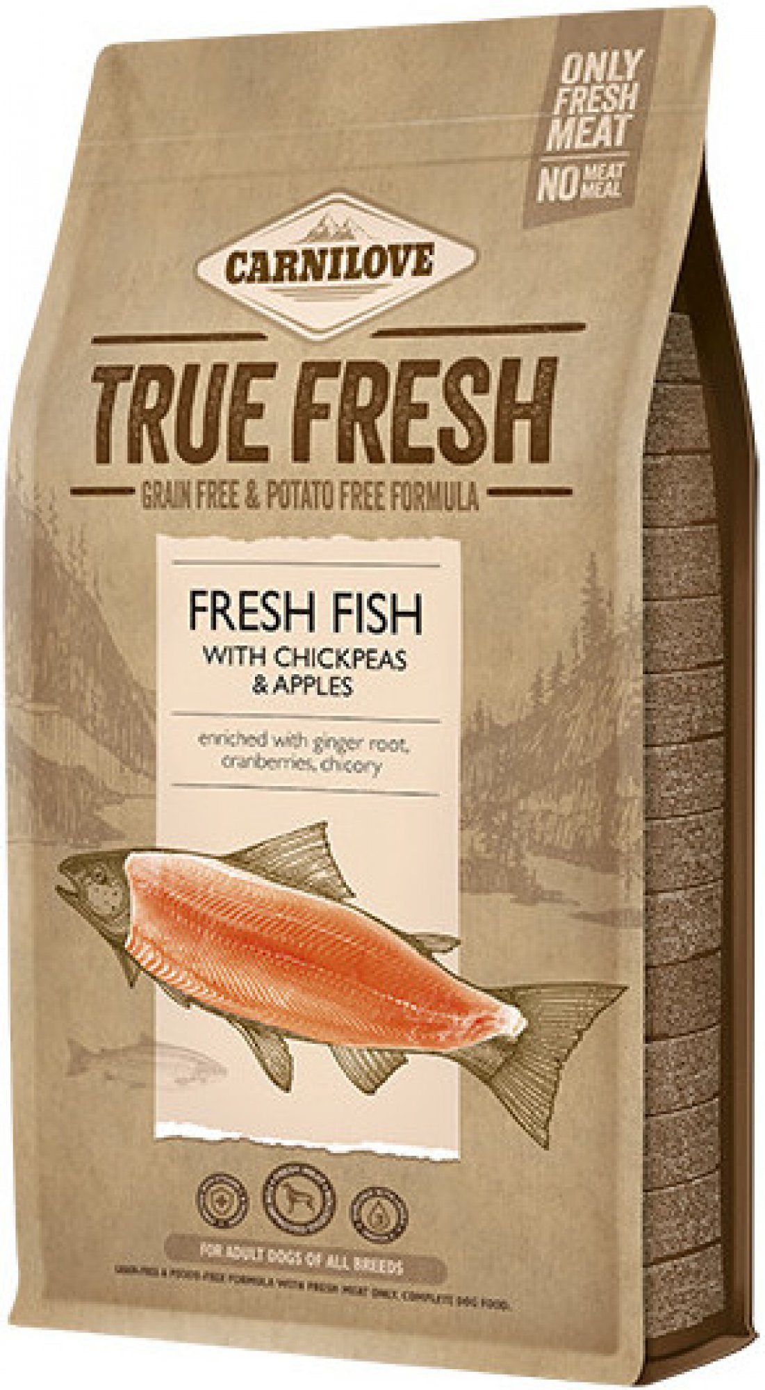 Carnilove TRUE FRESH FISH for Adult dogs 11,4 kg