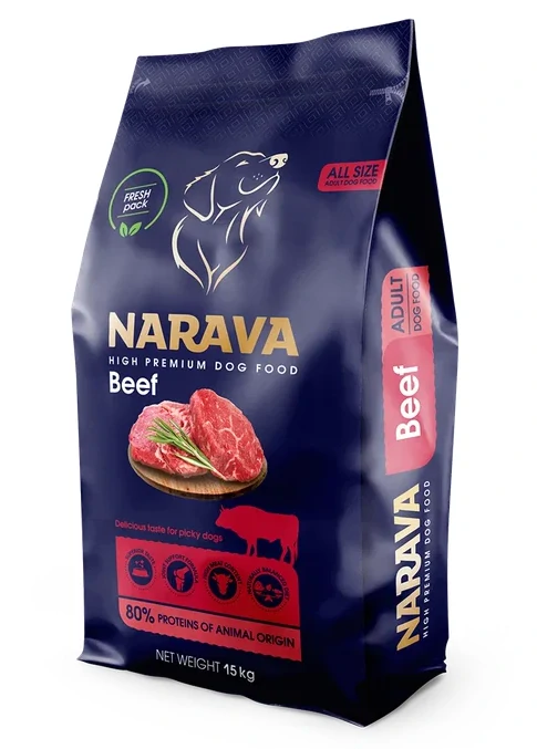 Barkin/Narava Beef Adult 15kg