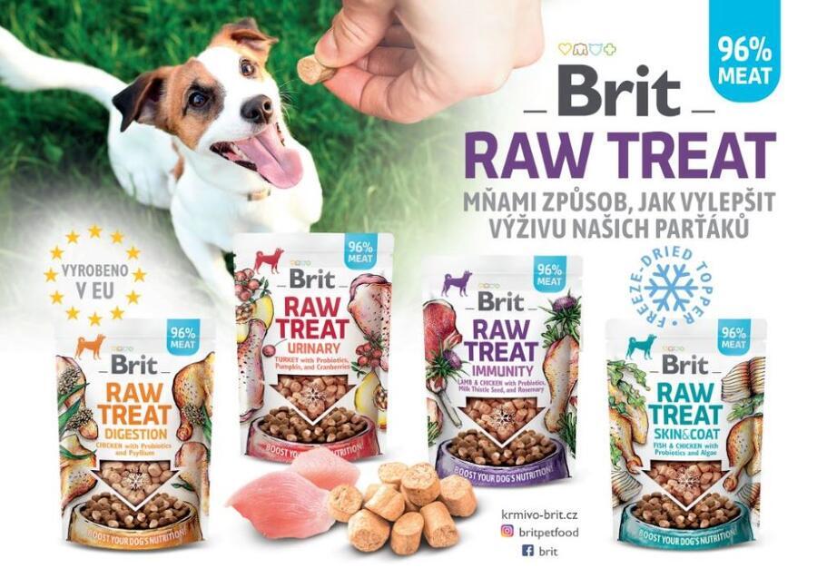 Brit Raw Treat Dog Immunity Lamb & Chicken 40 g