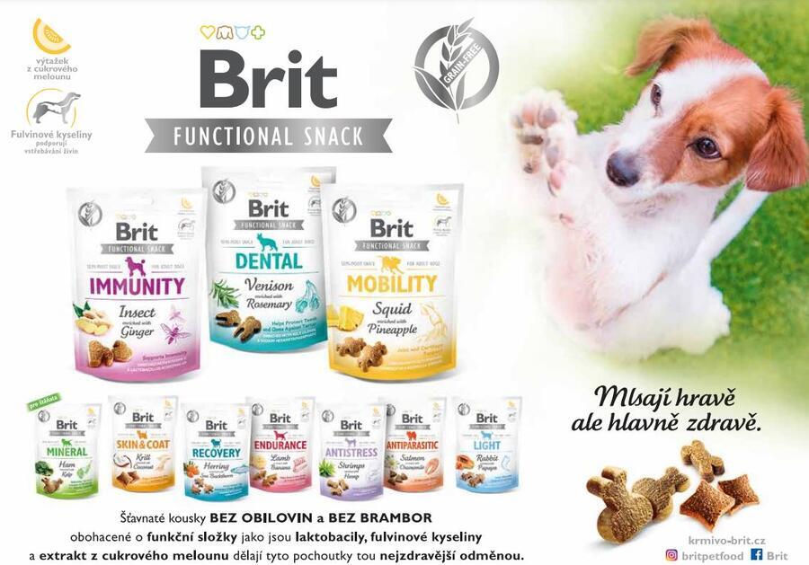 Brit snack Mineral ham & kelp 150g