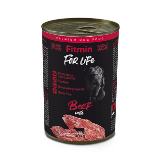 Fitmin For Life Hovězí konzerva pro psy 6x400 g