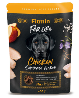 Fitmin For Life Chicken Flakes pamlsek pro psy 400 g