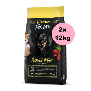 Fitmin for Life Dog Adult Mini 2x12kg