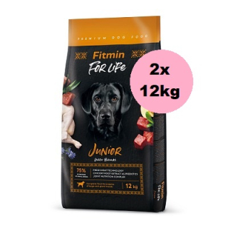 Fitmin For Life Junior Large Breed 2x12kg