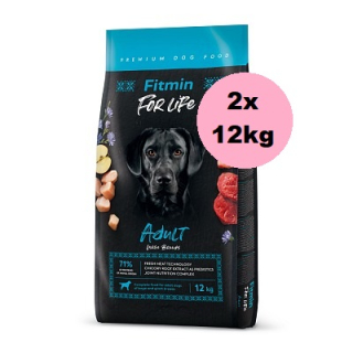 Fitmin For Life Adult Large Breed 2x12kg