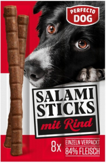 Perfecto Dog masové tyčky hovězí 8ks 88g