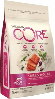 Wellness Cat Sterilized Ocean losos a tunak 4 kg