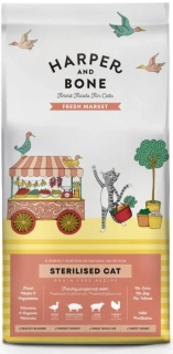Harper and Bone Cat Sterilised čerstvé z trhu 5 kg