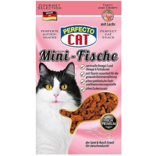 Perfecto Cat Feine Mini-Snack s Lososem 50g 