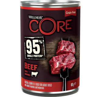  Wellness Core 95% hovězí & brokolice 400 g