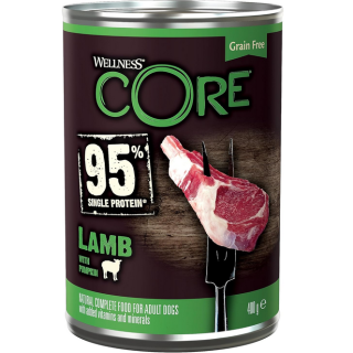  Wellness Core 95% jehně & dýně 400 g
