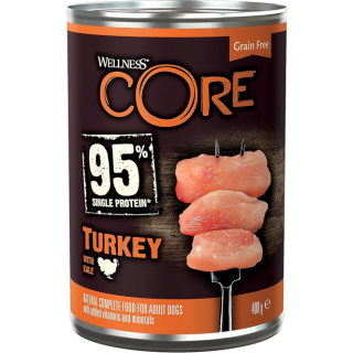 Wellness Core 95% krůta s kapustou 400 g
