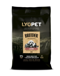 LYOPET Breeder Dog Adult Mini Lamb 4kg