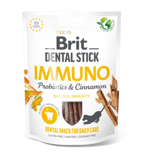 Brit Dental Stick Immuno with Probiotics & Cinnamon 7 pcs 251 g