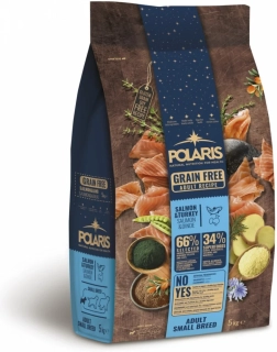 Polaris Dog Adult Small losos & krůta GF 5 kg
