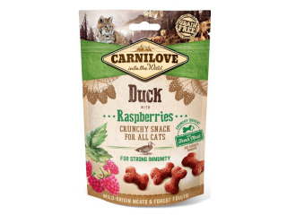 Carnilove Cat Crunchy Snack Duck & Raspberries 50g