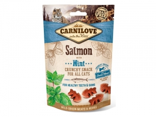 Carnilove Cat Crunchy Snack Salmon & Mint 50g