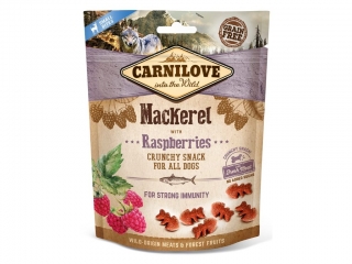 Carnilove Dog Crunchy Snack Mackerel & Raspberries 200g