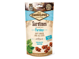 Carnilove Cat Semi Moist Snack Sardine & Parsley 50 g
